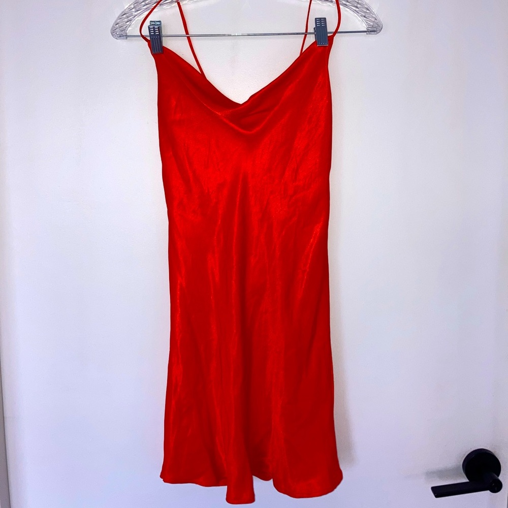 Zara Satin Mini Dress
